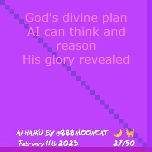 Haiku 27 — original inscription artwork