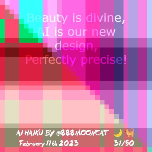 Haiku 31 — original inscription artwork
