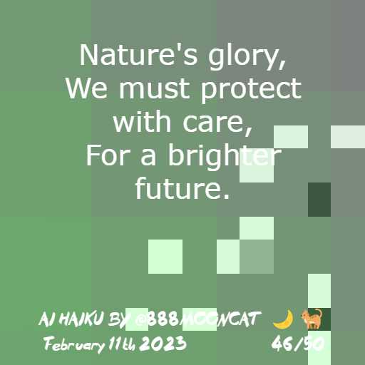 Haiku 46 — original inscription artwork