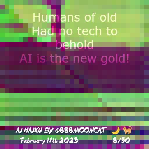 Haiku 08 — original inscription artwork
